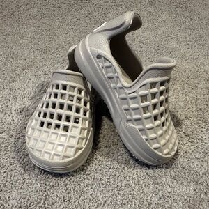 Kids Gray Slip-On Water Shoes